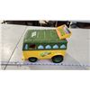 Image 1 : Vintage "TMNT" toy bus and figures