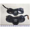 Image 1 : Pair of vintage "cooper week" leather ice hockey ankle guards