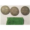 Image 1 : 3 1917 King George V 26cent New Foundland coins