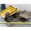 Image 5 : Vintage Metal Dump truck with extra metal dump