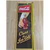 Image 1 : Coke sign 35.5"x 11" 3/4