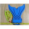 Image 2 : Mermaid Fins, Mask, & Snorkel - Kids