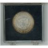Image 2 : U.S. 1964D John F. Kennedy Silver Half Dollar. Housed in a hard plastic holder that gives his birth 