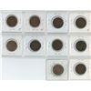 Image 2 : Complete set of 10 Canadian George V Large Cents. Includes 1911, 1912, 1913, 1914, 1915, 1916, 1917,