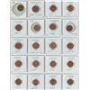 Image 1 : Lot of 20 Uncirculated Elizabeth II Small Cents. Includes 1991, 1992, 1993, 1996, 1997, 1998, 1999, 