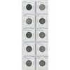 Lot of 10 Edward VII & George V Silver 25 Cents. Includes 1907, 1909, 1910, 1919, 1920, 1928, 1929, 