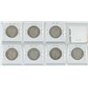 Image 2 : Complete set of 7 Canadian George VI World War II Silver 50 Cents. Includes 1939, 1940, 1941, 1942, 