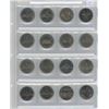 394  Lot of 16 Canadian Nickel Dollars. Includes 1968, 1969, 1970 Manitoba, 1971 BC, 1972, 1973 PEI, 1974