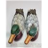 Image 1 : 2 Wooden Painted Ducks