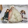 Image 1 : 3 Porcelain Dolls