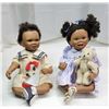 Image 1 : 2 Ashton Drake Baby Porcelain Dolls; Jacob and Tamara