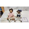 Image 1 : 2 Ashton Drake Baby Porcelain Dolls; Brianne and Keisha