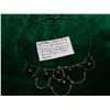 Image 5 : Mexican Bib Chandelier Vintage Silver Necklace Box + Tongue Clasp
