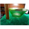 Image 4 : Vintage Large Green Glass Bowl