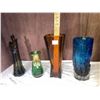 Image 1 : 4 Vintage Vases- 2 hand crafted