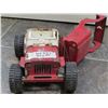 Image 2 : Vintage metal Tonka Jeep with jeep chassis