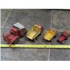 Image 3 : 4 Small metal Tonka Trucks