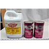 Image 2 : 2 Esso lube SAE 30 oil cans - full & Mcleods antifreeze container - empty