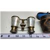 Image 2 : Antique "Chevalier Paris" mother of pearl, Opera binoculars/glasses - comes with leather case