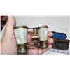 Image 5 : Antique "Chevalier Paris" mother of pearl, Opera binoculars/glasses - comes with leather case