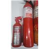 Image 2 : Pair of assorted Fire extinguishers - appear unused