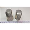 Image 4 : Pair of Pewter/Aluminum? Metal cups