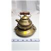 Image 1 : Brass tea kettle and stand