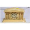 Image 2 : Pair of assorted clocks - Small mantel clock & Foreign religious written wall clock