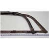 Image 2 : Pair of vintage buck saws - 51.5"L & other is 44.4"L