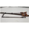 Image 4 : Vintage buck saw (52.5"L) and meat saw