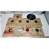 Image 1 : 10 - Vintage 78rpm vinyl records, in original covers