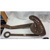 Image 1 : Antique tracktor seat and tractor wrench