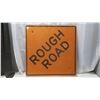 Image 1 : Rough Road Highway Sign - 35.5"x35.5"