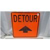 Image 1 : Detour Highway Sign - 23.5"x23.5"