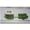 Image 1 : 2 toy green Nylint trailers