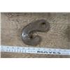 Image 2 : (2) heavy antique iron hook