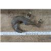 Image 3 : (2) heavy antique iron hook