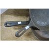 Image 2 : 10 1/2 inch + 12 inch assorted fry pans (needs reseasoning)
