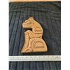 Image 1 : Haida Bear Wood Carved Wall Decor