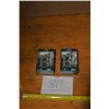 Image 1 : Saskatchewan Roughrider fish hooks x 2 - New in package