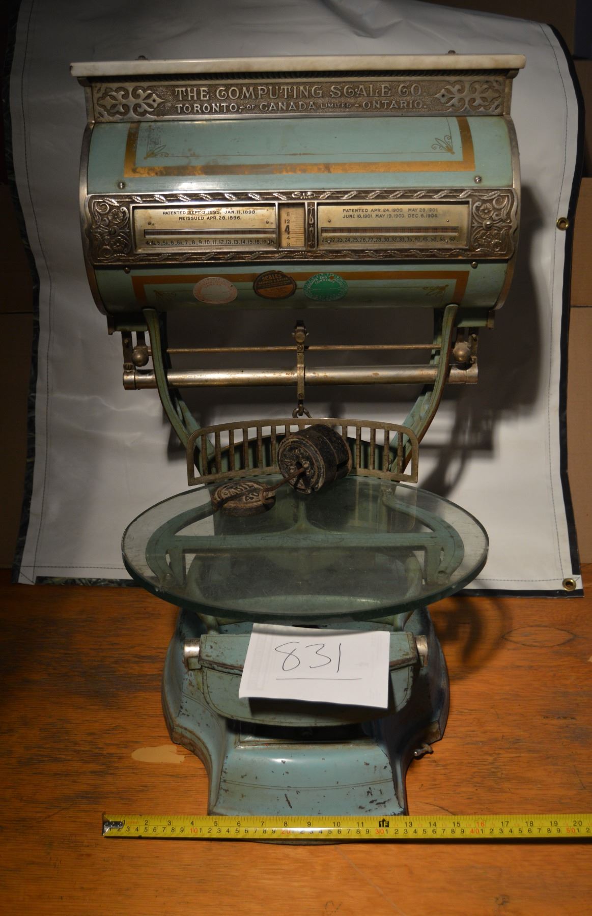 The Computing Scale Company scale, made in Toronto *NO SHIPPING* WAY ...