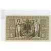 Image 2 : Germany. 1910 1000 Mark Reichsbanknote. This note was a fortune in 1910. VF-30.