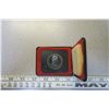 Image 4 : 1971 British Columbia Centennial Silver Dollar. Housed in its original black clamshell case of issue