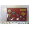 Image 2 : 1980 Union of Soviet Socialist Republics (USSR) 9-coin mint set. Leningrad Mint. Housed in its origi