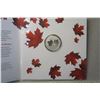 Image 2 : 2018 Maple Leaves $10. 99.99% pure Silver. Housed in its original RCM folder of issue.