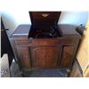 Image 1 : Victrola floor model Cabinet crank gramophone 36 X 19X 38"H