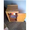 Image 1 : Small cupboard with contents  15X 17 X 31"H