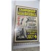 Image 1 : baseball poster - negro championship