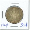 Image 1 : 1964 Canadian 50 cent piece