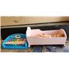 Image 4 : Vintage doll cradle and Fisherprice xylophone